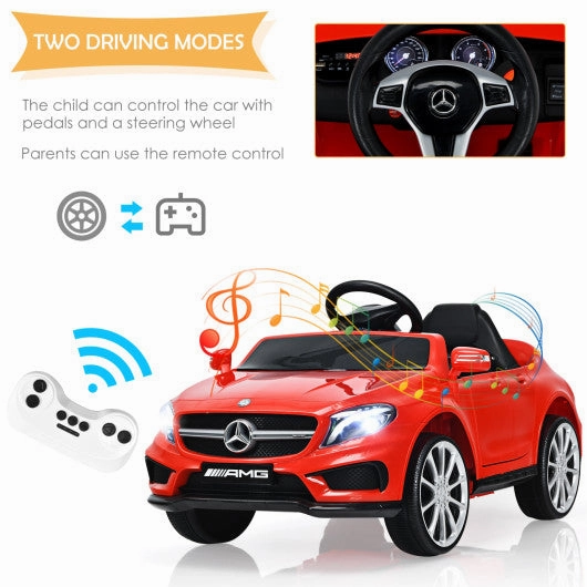 12V Electric Kids Ride on Car With Remote Control-Red