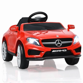 12V Electric Kids Ride on Car With Remote Control-Red