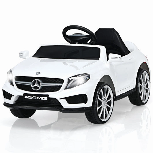 12V Electric Kids Ride on Car With Remote Control-White