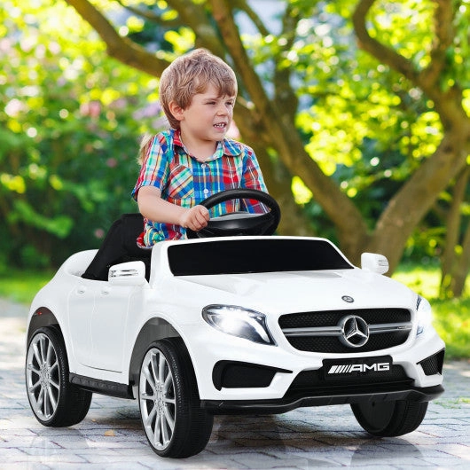 12V Electric Kids Ride on Car With Remote Control-White