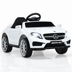 12V Electric Kids Ride on Car With Remote Control-White