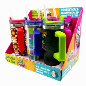 16 oz Insulated Kids Cup - 6 Pieces Per Retail Ready Display 25330