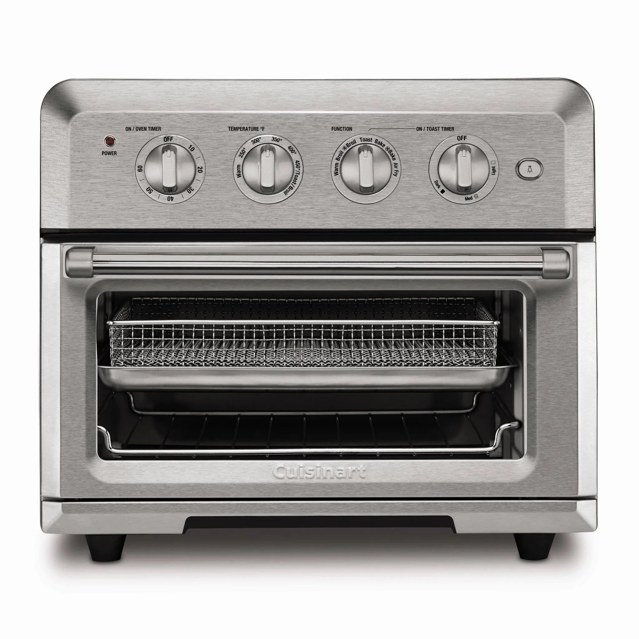 1800W Air Fryer Toaster Oven Stainless Steel Finish- TOA55