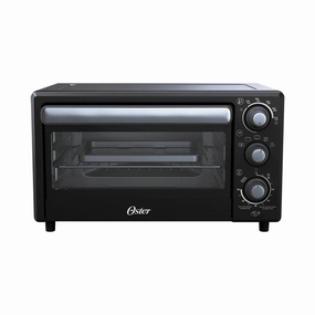 18-Quart Toaster Oven With Air Fry Matte Black: Convection, 1400W, Steel, Includes Broiler Pan & Air Fry Basket