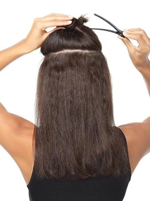 18" 8pc Wavy Extension Kit Hairpiece by Hairdo | Heat Friendly Synthetic | Clearance Sale Open Box (Unworn - Like New)