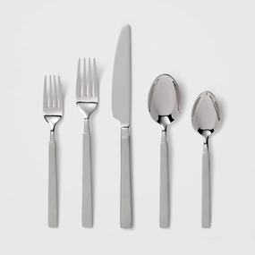 20pc Newfane Stainless Steel Flatware Set, Service for 4
