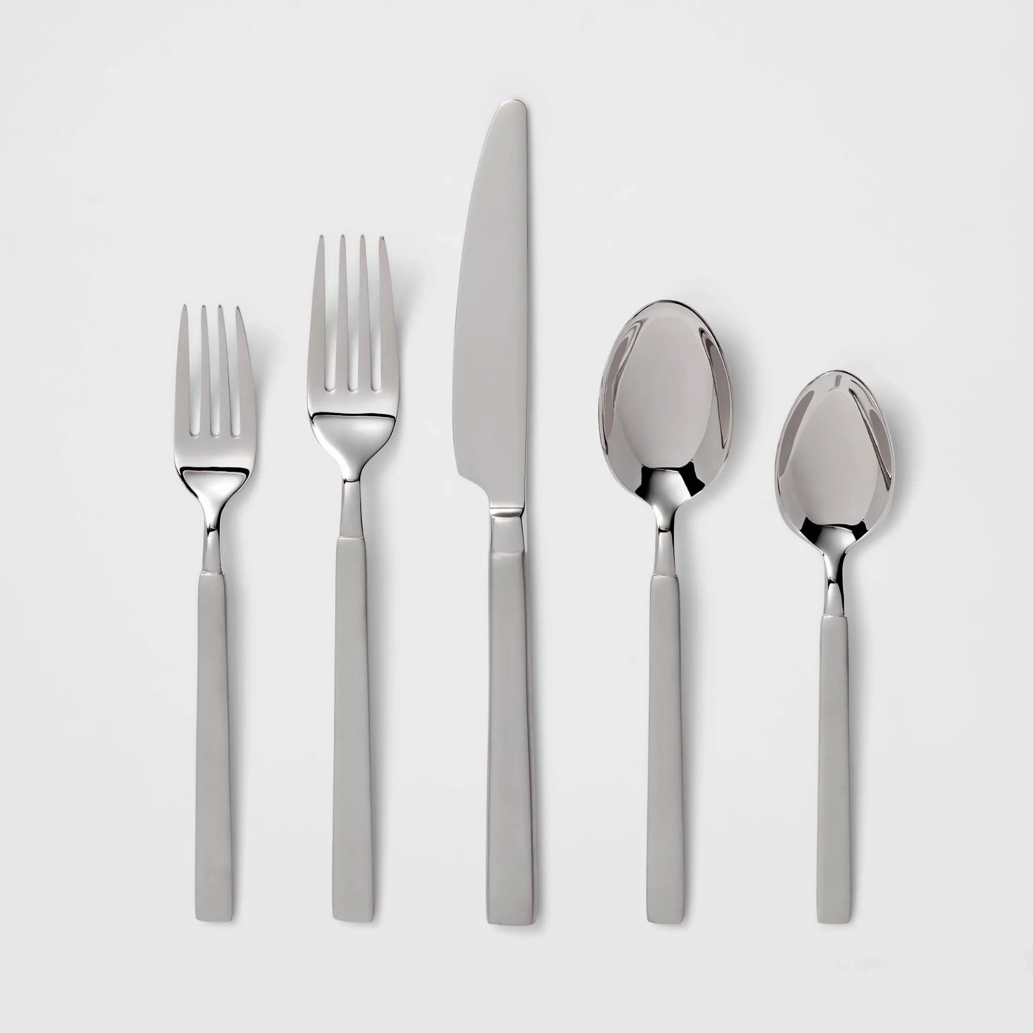 20pc Newfane Stainless Steel Flatware Set, Service for 4