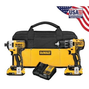 20V MAX XR Brushless Cordless Compact Drill/Driver and Impact Driver Combo Kit