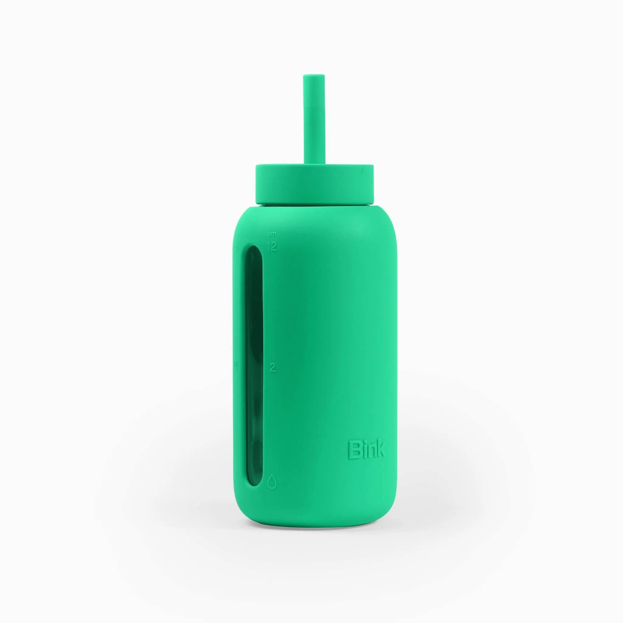 27oz Day Water Bottle Straw Cap Emerald