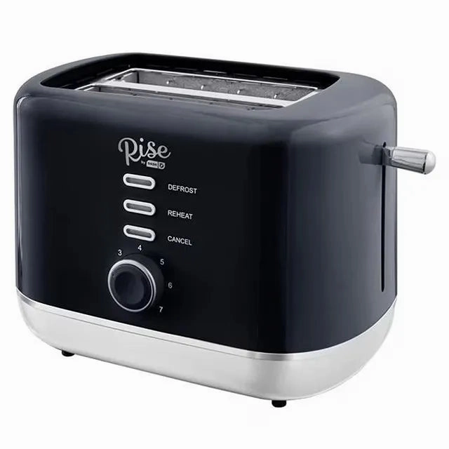2-Slice Toaster - Black