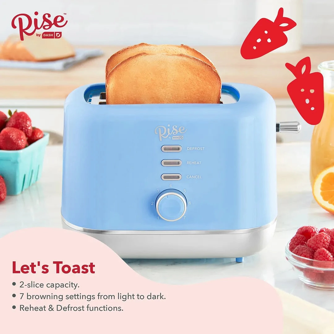 2-Slice Toaster - Sky Blue