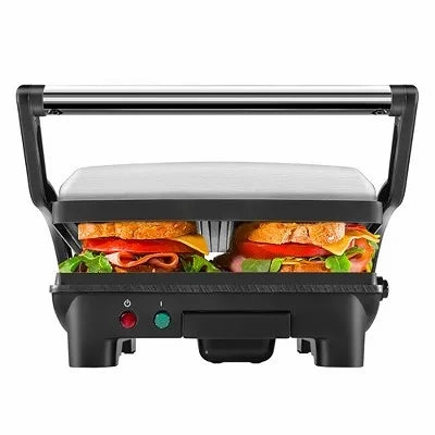 3-in-1 Nonstick Electric Panini Press & Grill