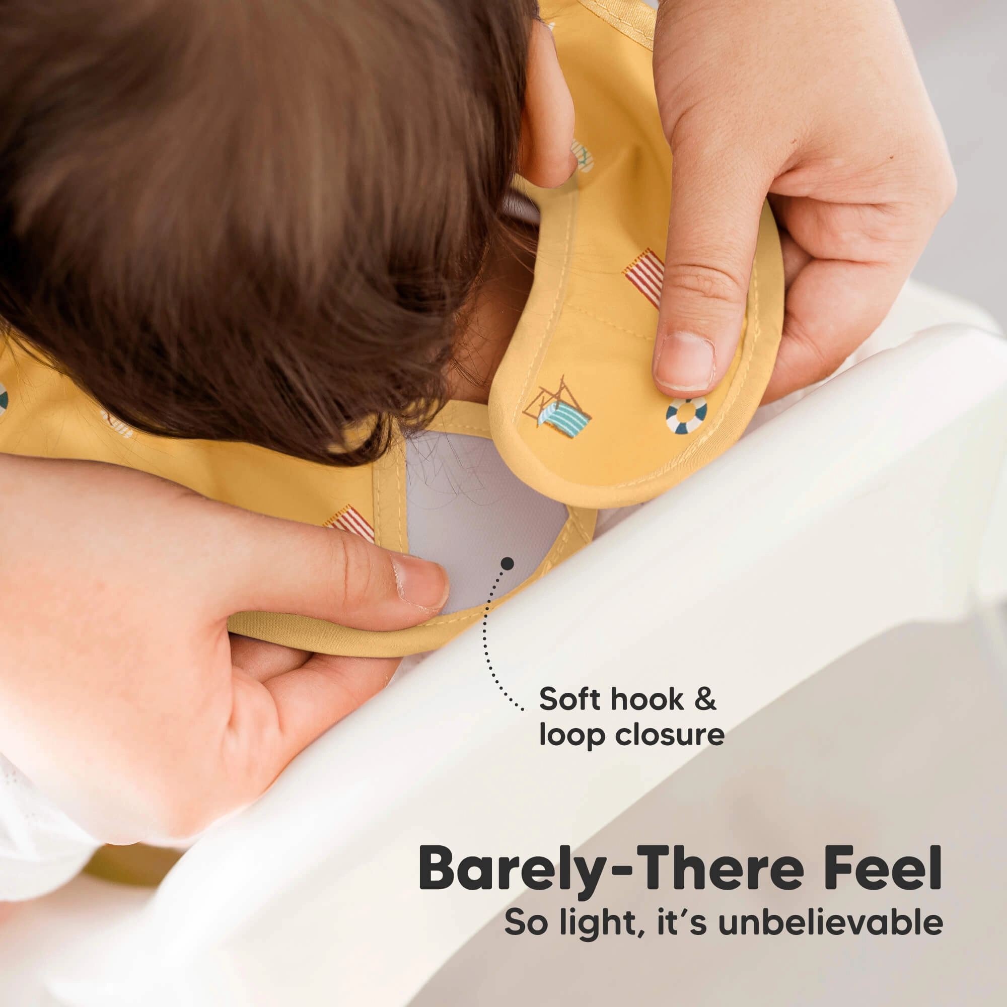 3-Pack Presto Waterproof Bibs (Beach Day)