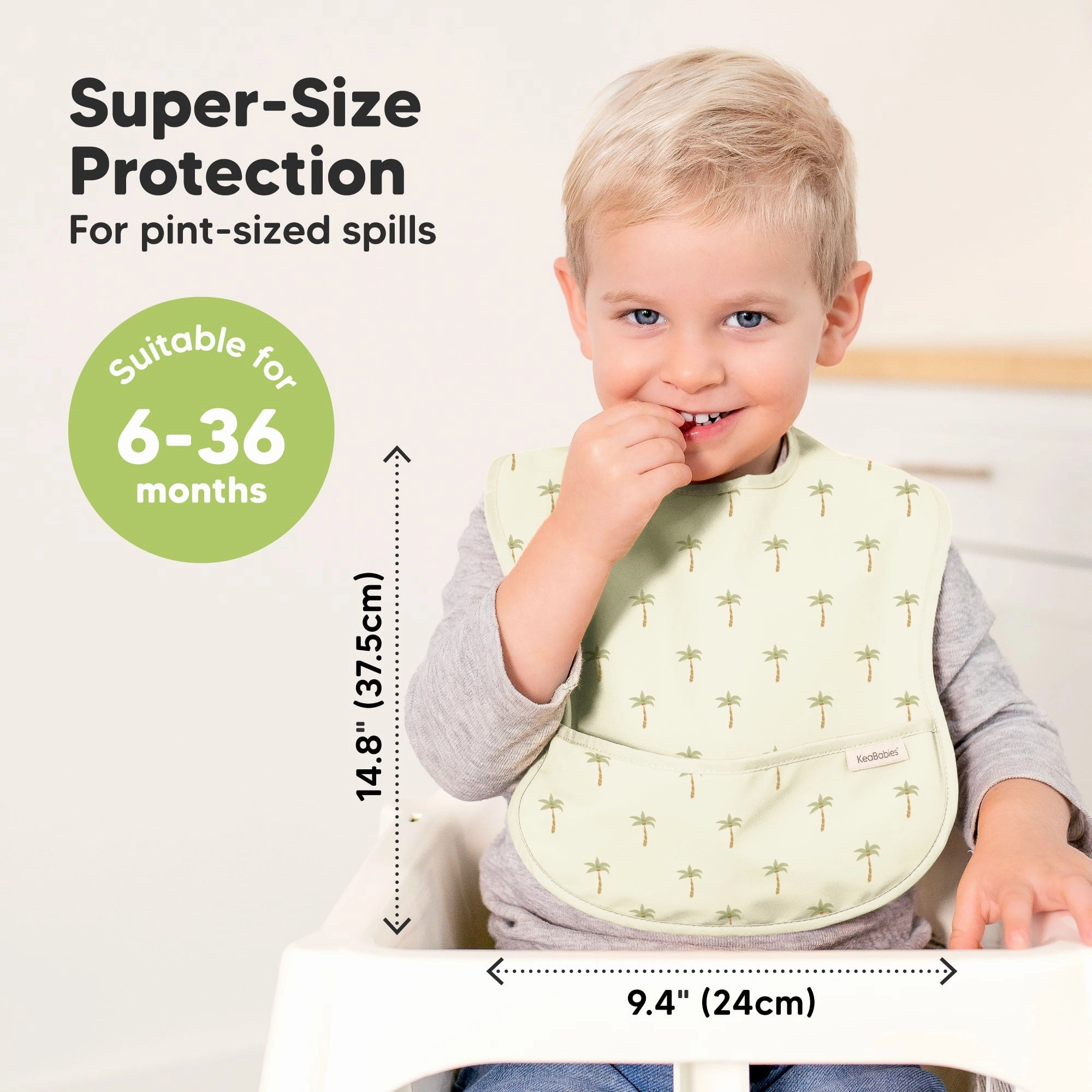 3-Pack Presto Waterproof Bibs (Roarsome)