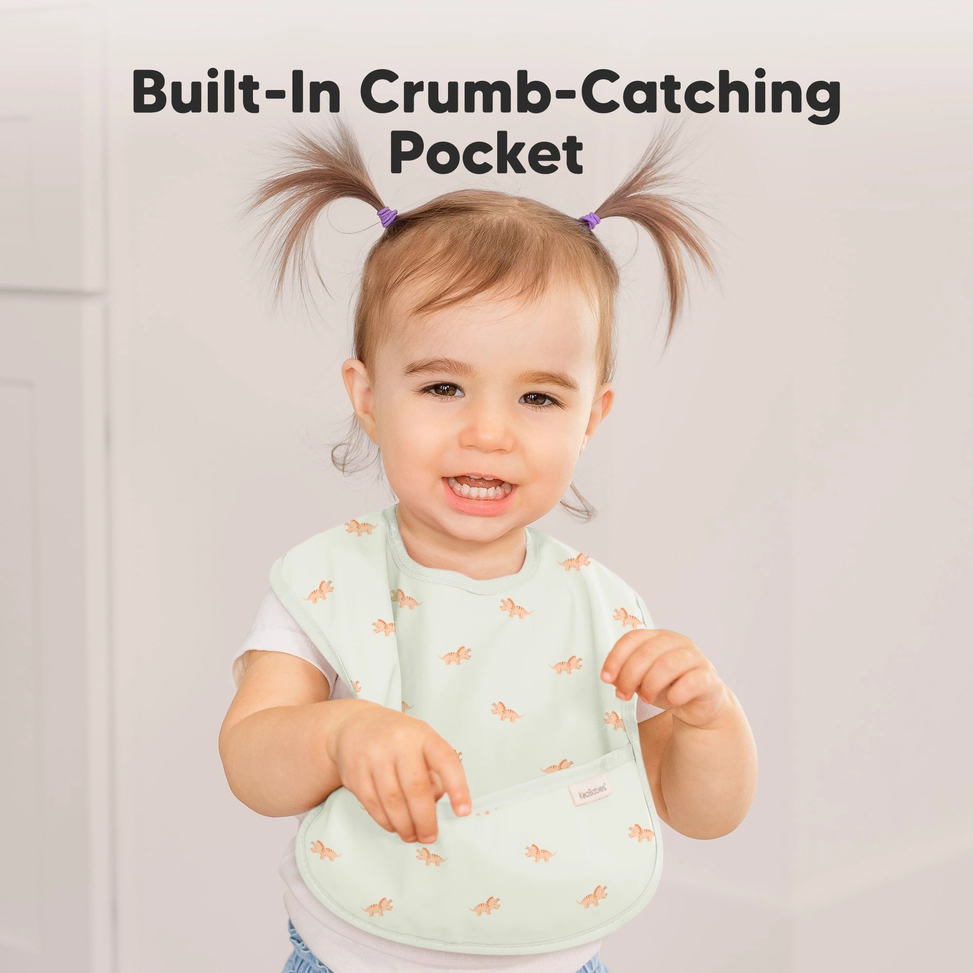 3-Pack Presto Waterproof Bibs (Roarsome)