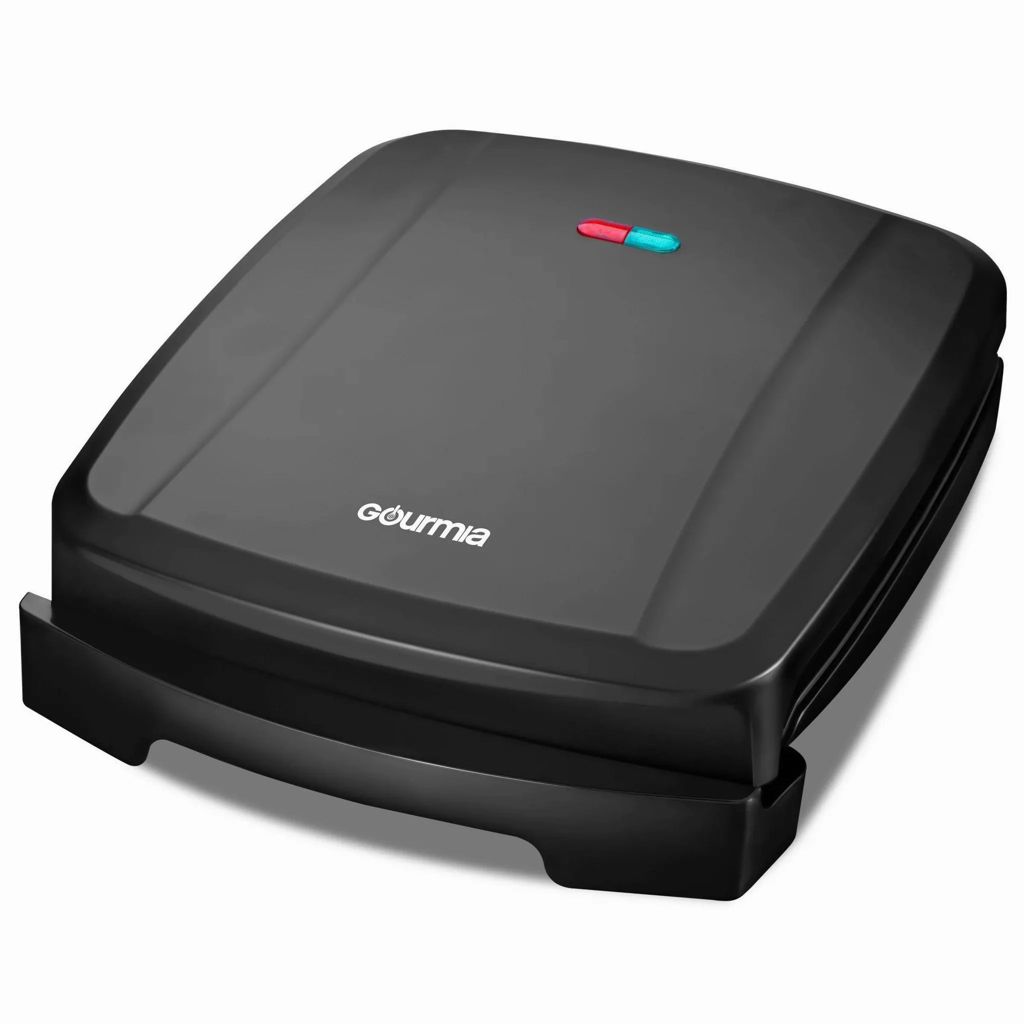 4-Serving Multi-Use Contact Grill & Panini - Black