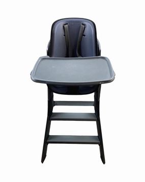 4moms High Chair, Black and Grey