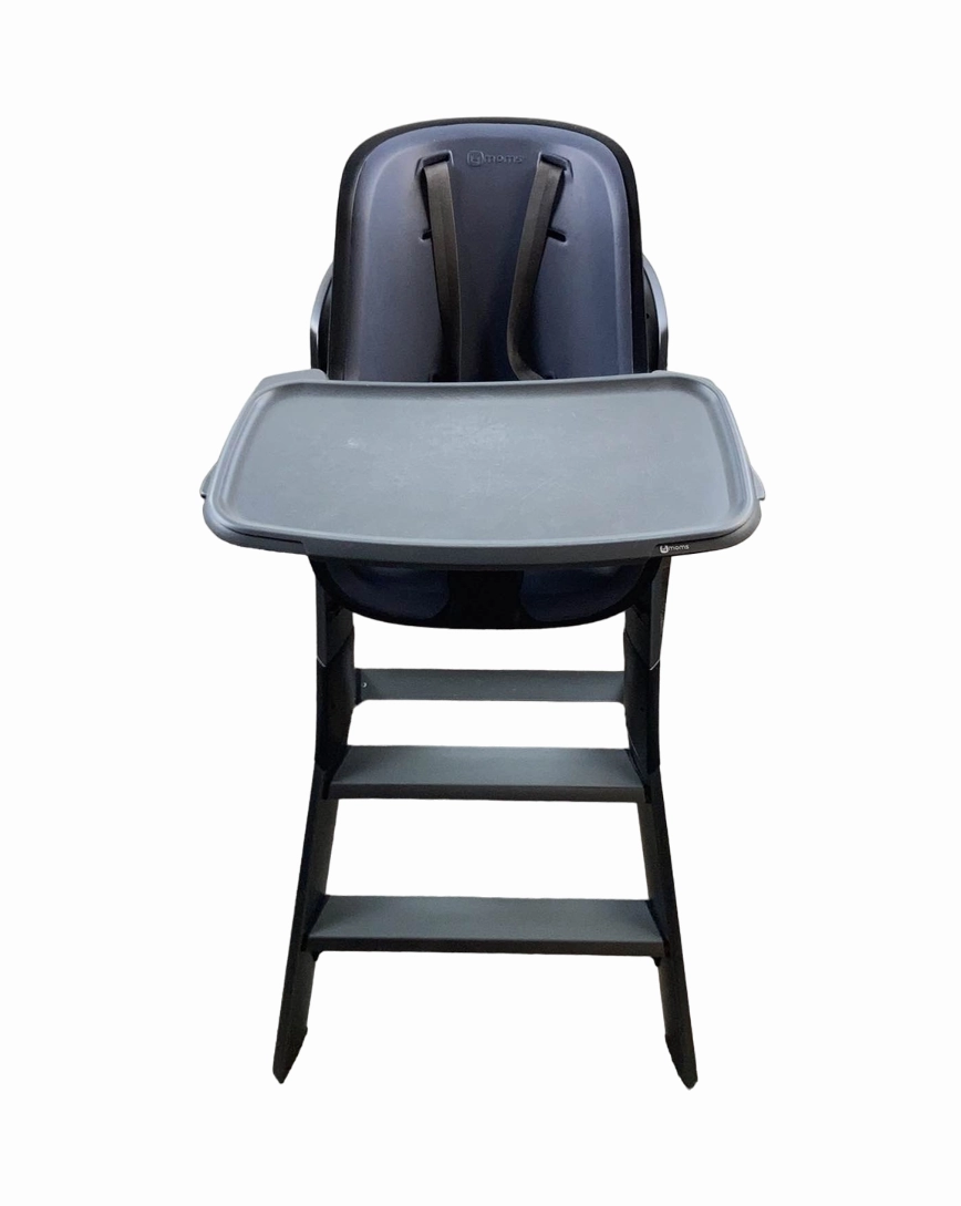 4moms High Chair, Black and Grey