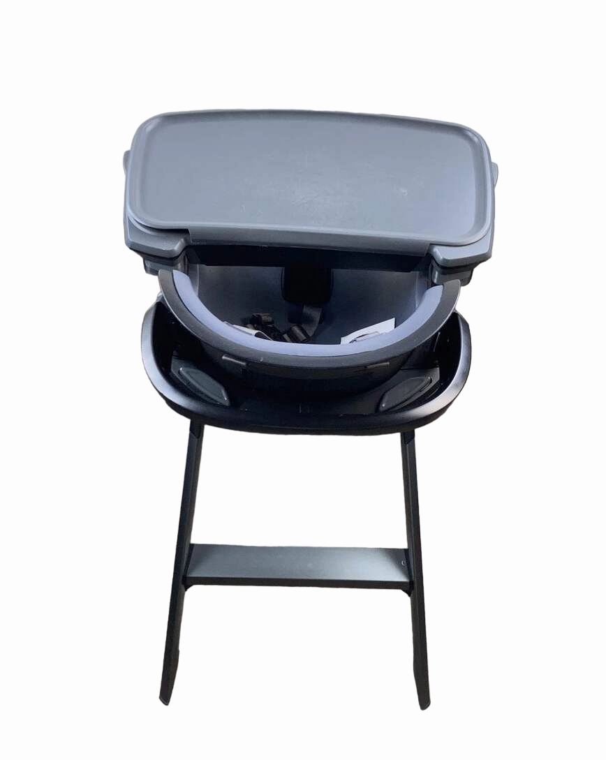 4moms High Chair, Black and Grey