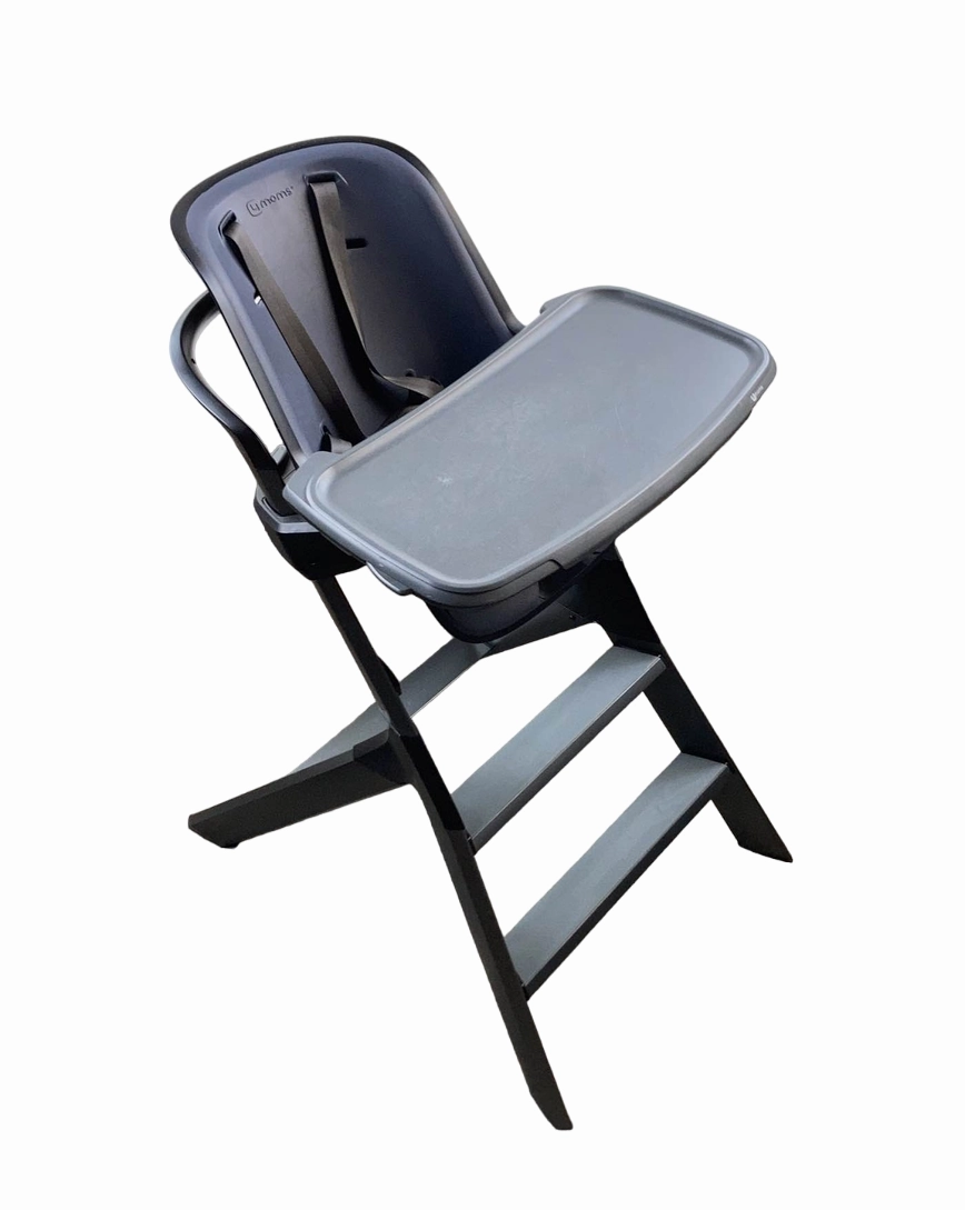 4moms High Chair, Black and Grey