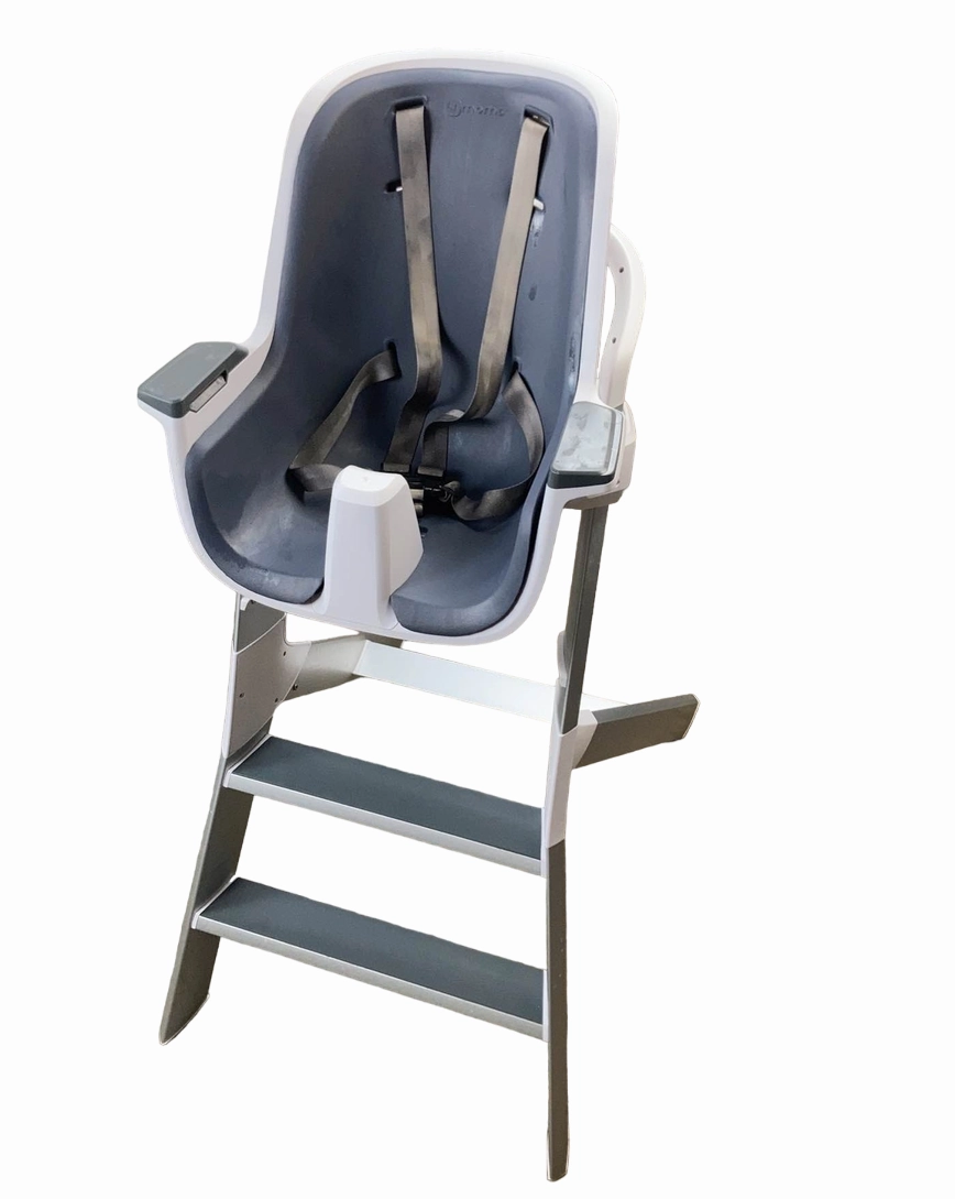 4moms High Chair, White and Grey