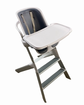 4moms High Chair, White and Grey