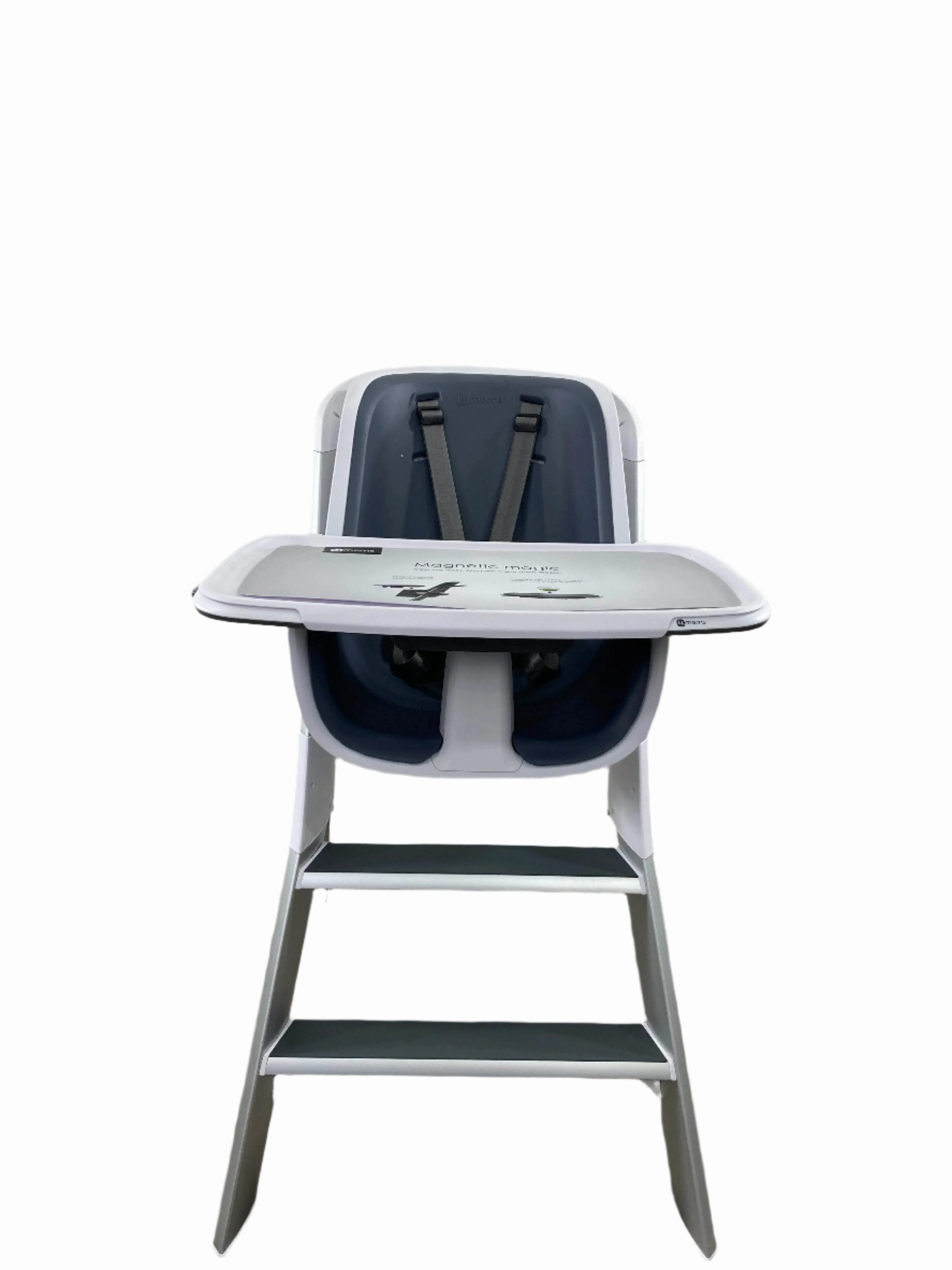 4moms High Chair, White and Grey