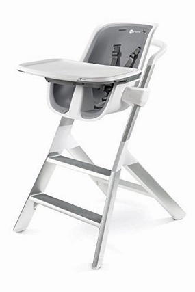 4moms High Chair, White and Grey
