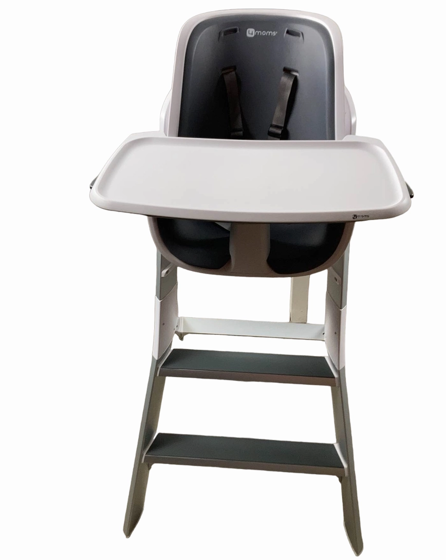 4moms High Chair, White and Grey