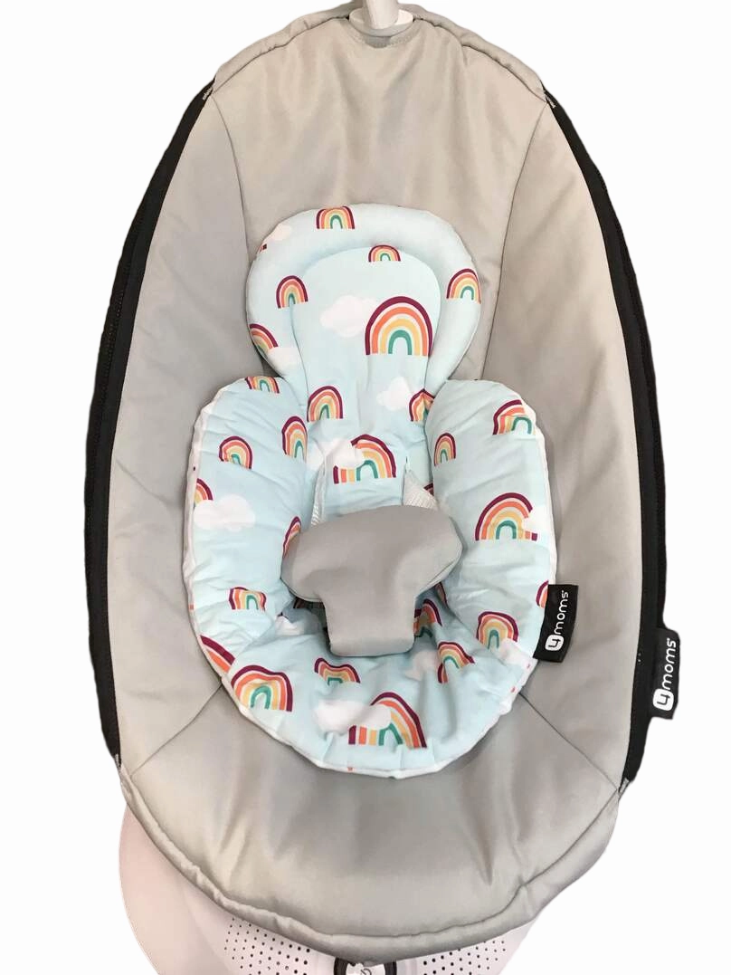 4moms RockaRoo with Infant Insert, Grey Classic