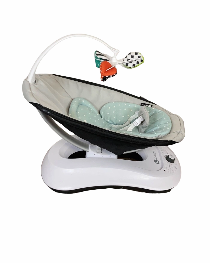 4moms RockaRoo with Infant Insert, Grey Classic