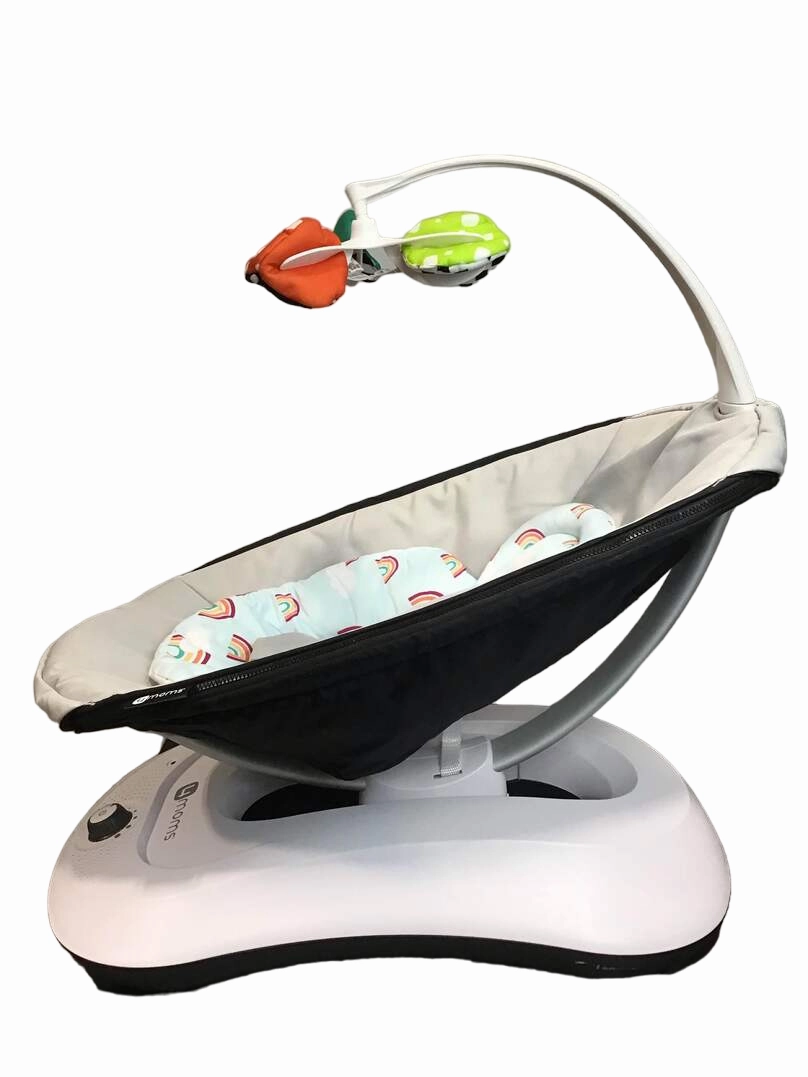 4moms RockaRoo with Infant Insert, Grey Classic