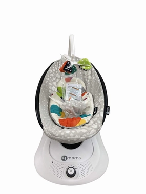 4moms RockaRoo with Infant Insert, Silver Plush