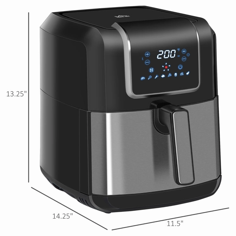 6.9 Quart Air Fryers Oven with Digital Display