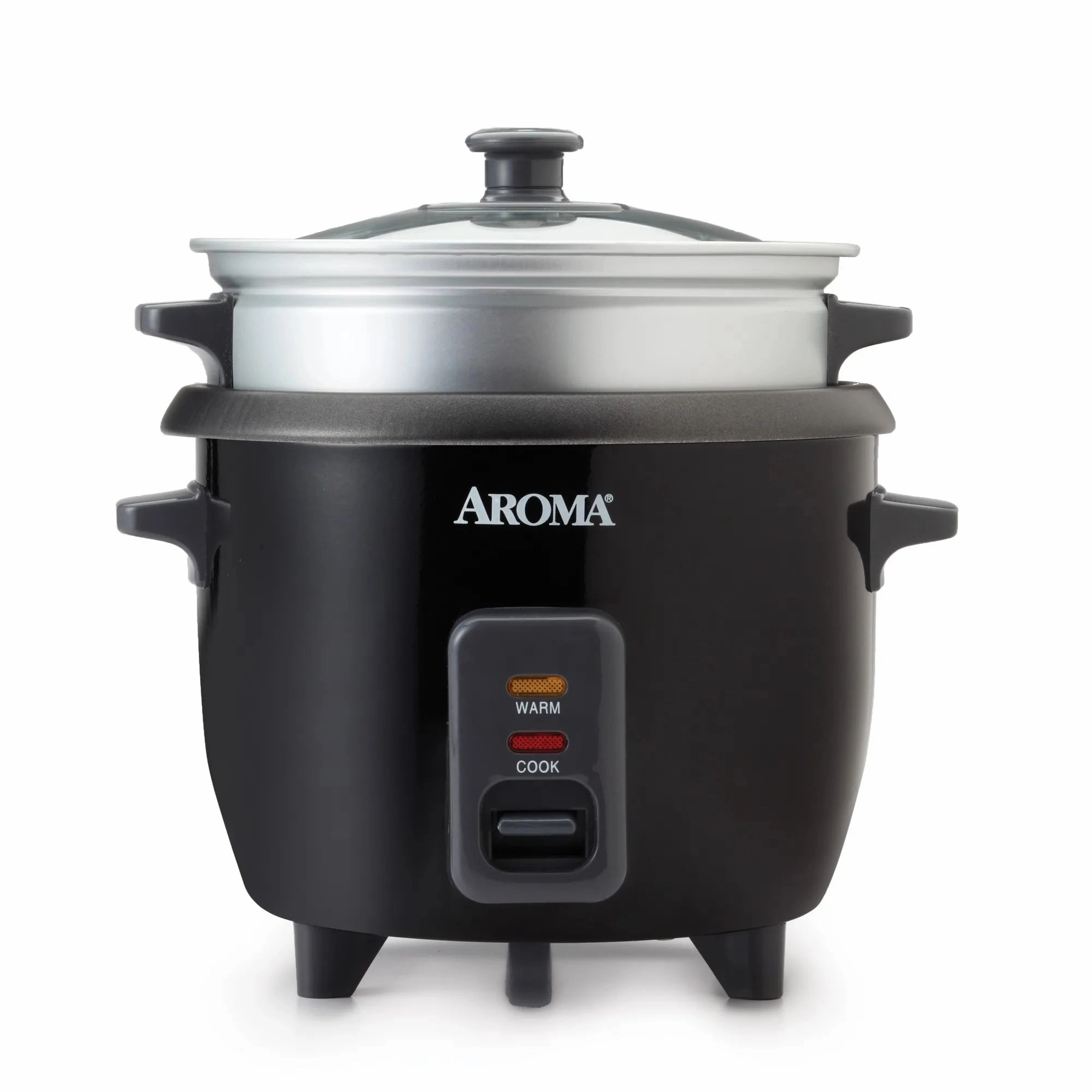 6-Cup Pot Style Rice Cooker - Black