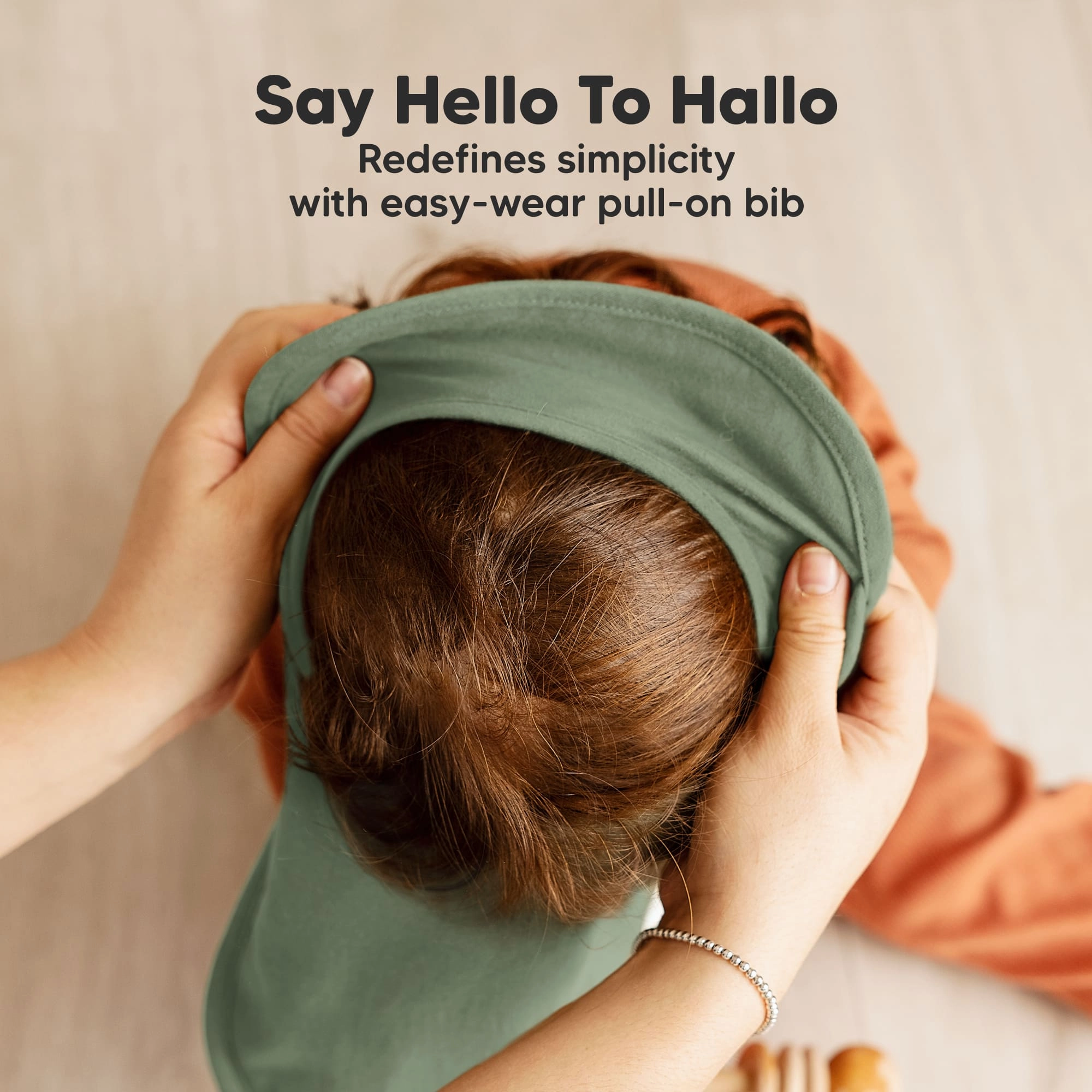 8-Pack Hallo Drool Bibs (Eclipse)
