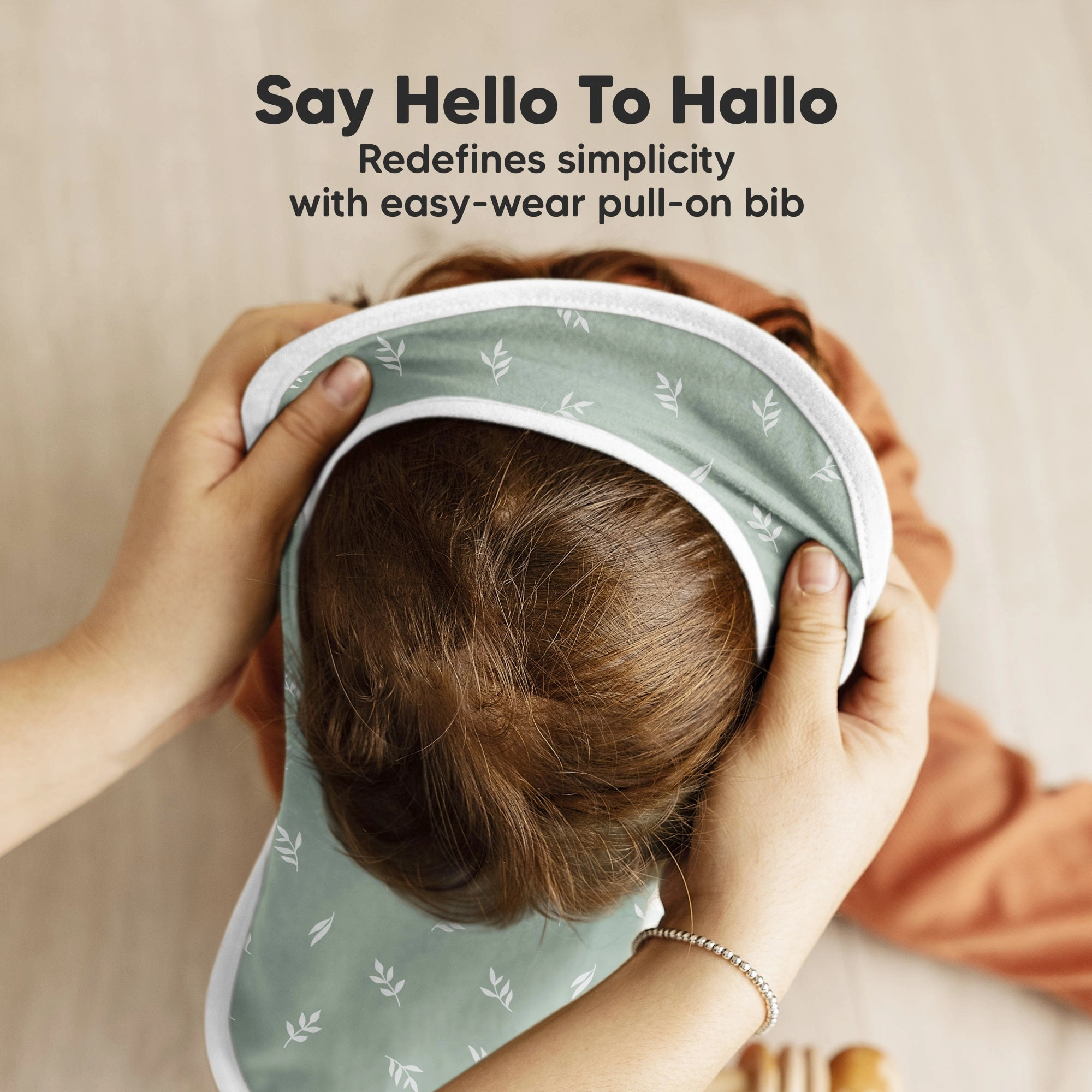 8-Pack Hallo Drool Bibs (Prairie)