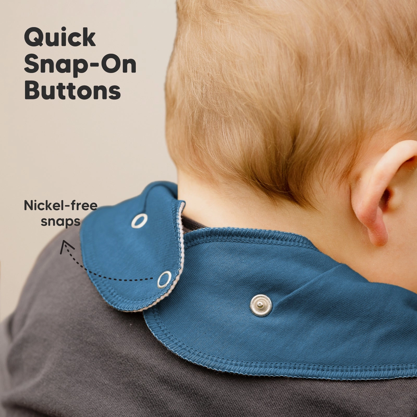 8-Pack Organic Bandana Bibs (Cruise)