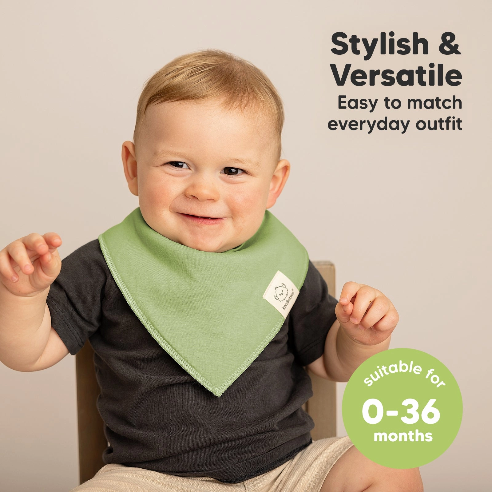 8-Pack Organic Bandana Bibs (Cruise)