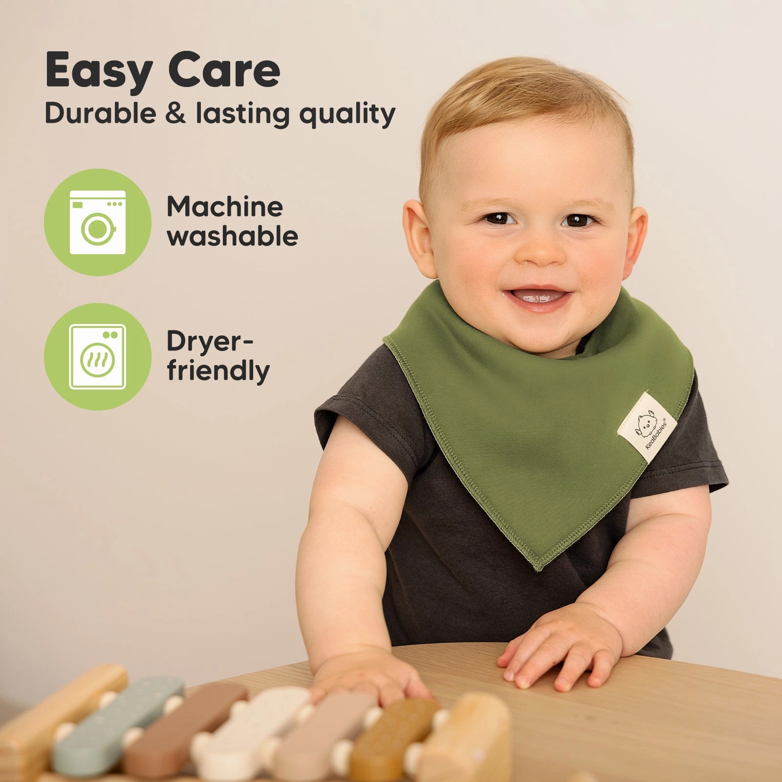 8-Pack Organic Bandana Bibs (Cruise)