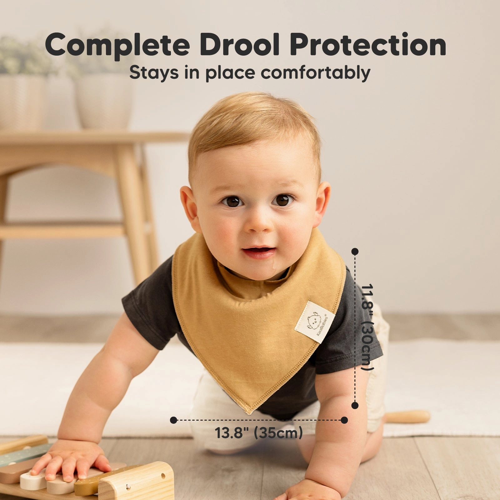 8-Pack Organic Bandana Bibs (Cruise)