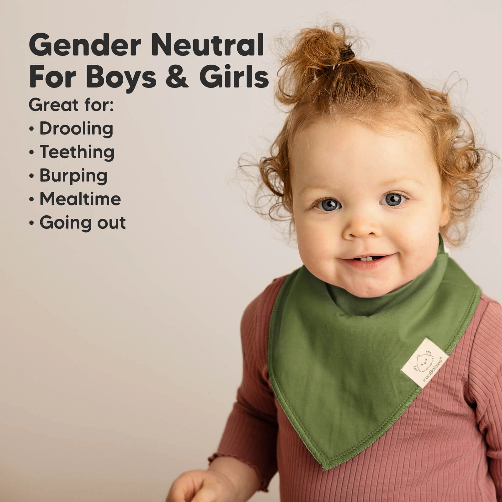 8-Pack Organic Bandana Bibs (Daybreak)