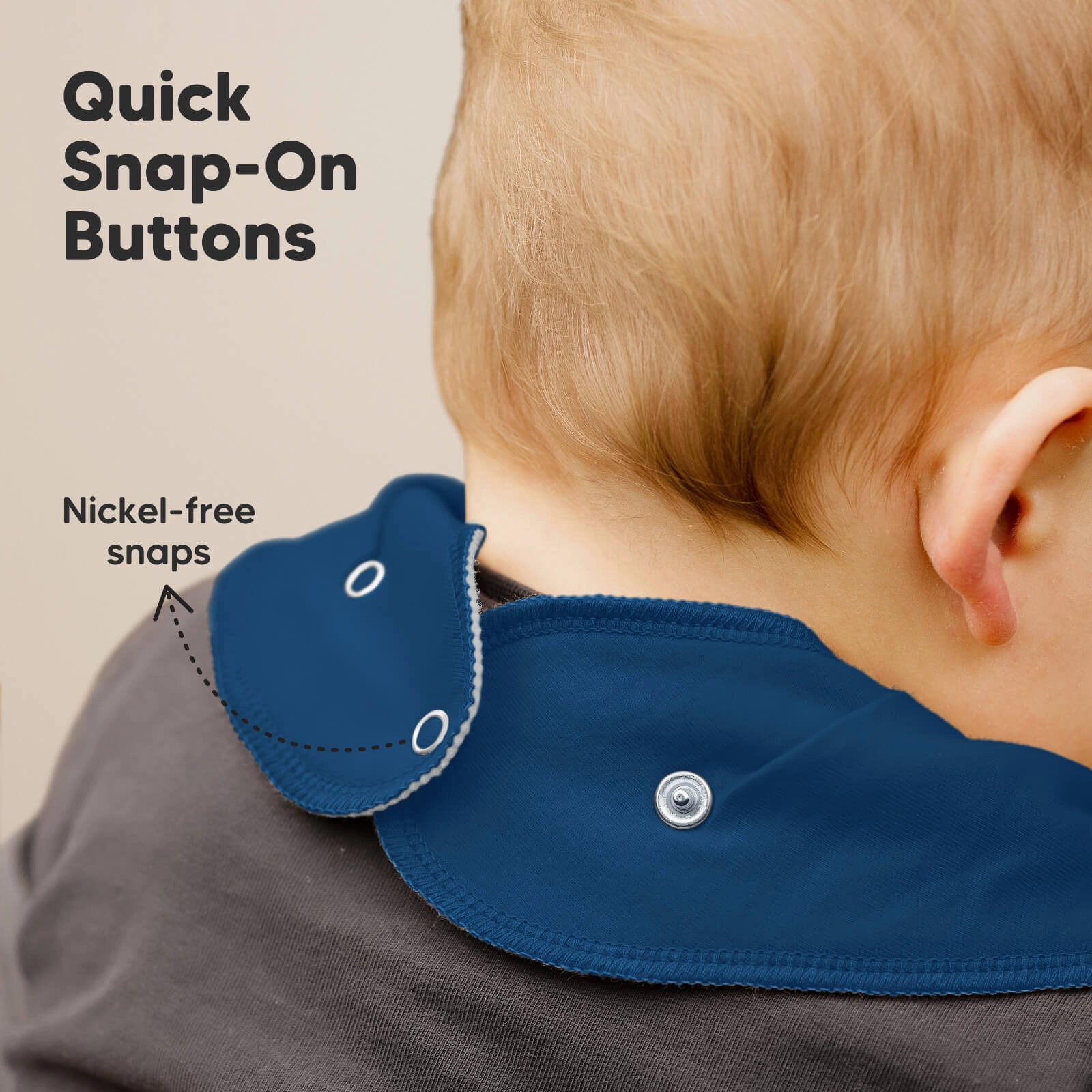 8-Pack Organic Bandana Bibs (Hunter)