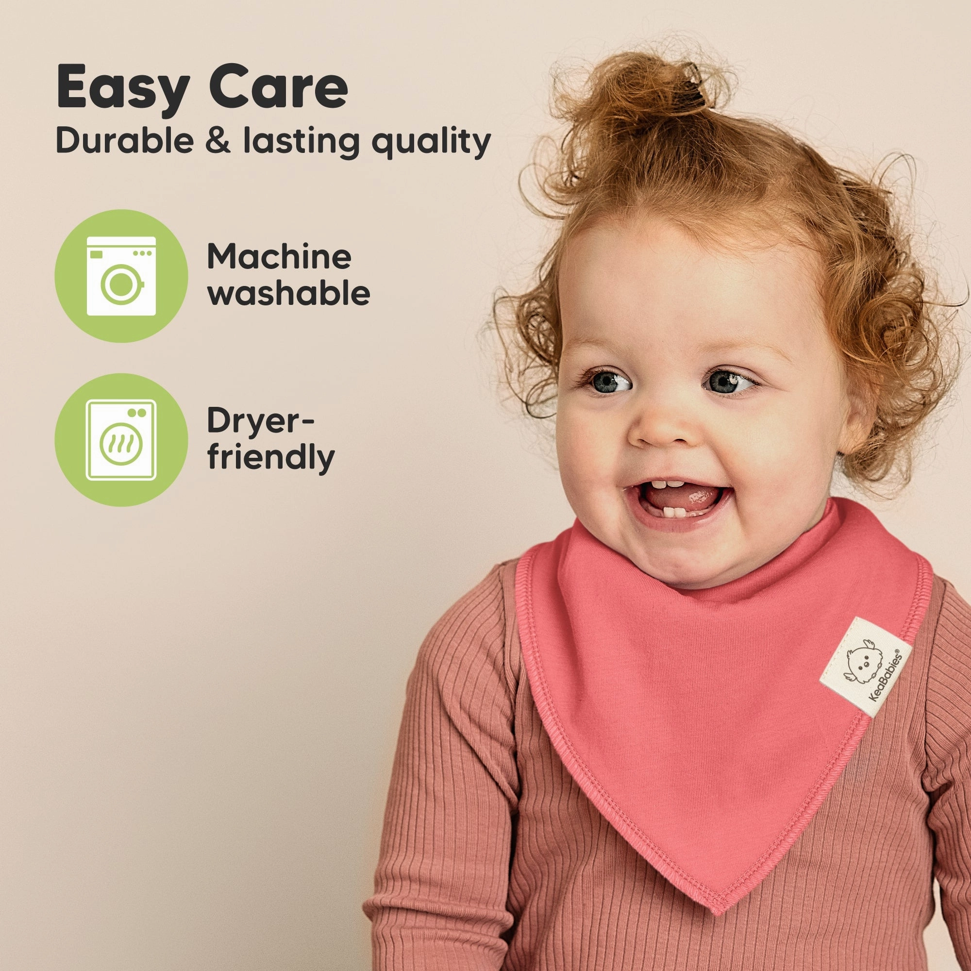 8-Pack Organic Bandana Bibs (Spring)