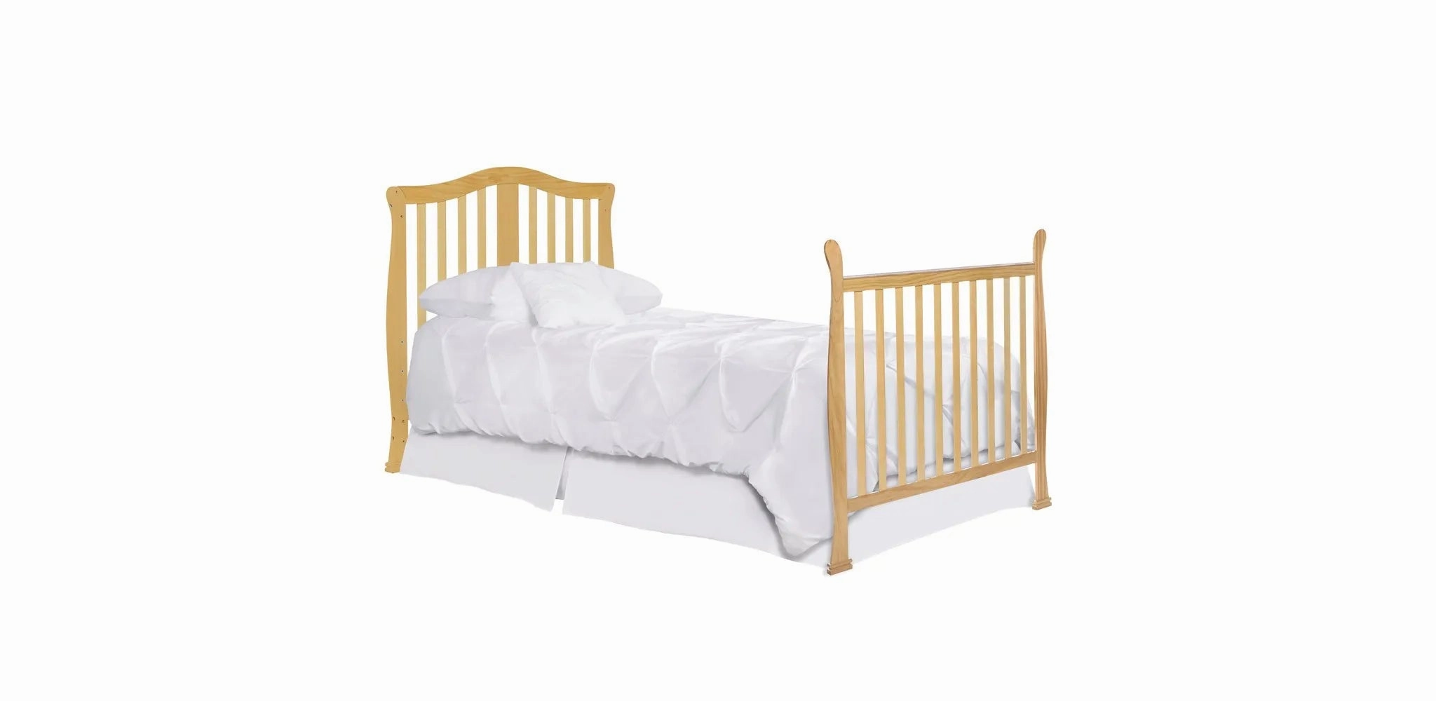 Addison 4-in-1 Convertible Mini Crib in Natural