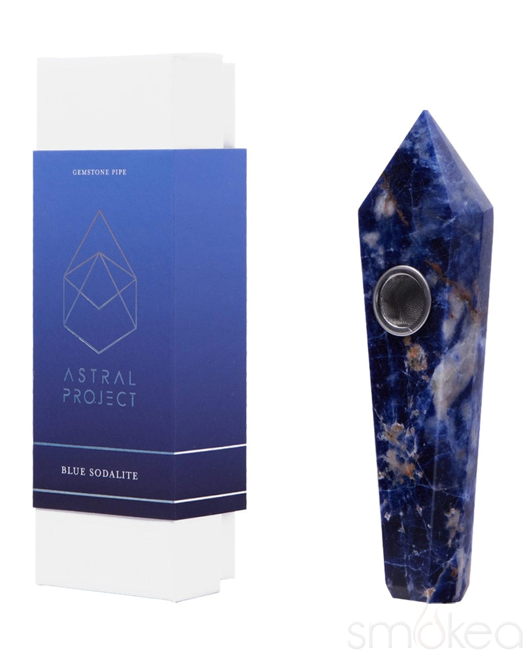 Astral Project Gemstone Jewel Hand Pipe
