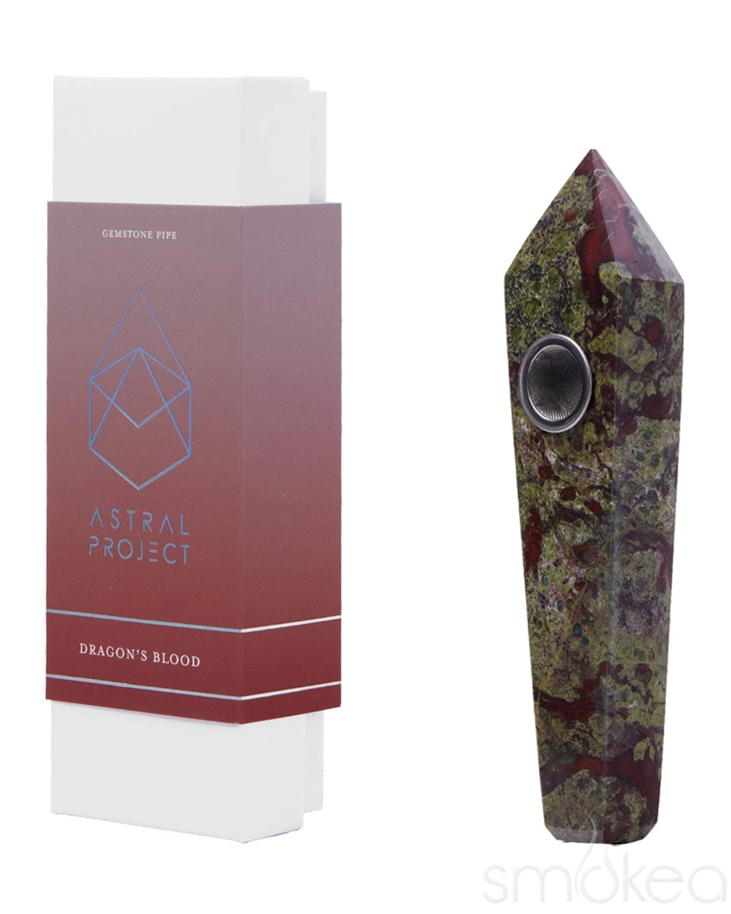 Astral Project Gemstone Jewel Hand Pipe