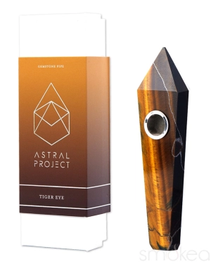 Astral Project Gemstone Jewel Hand Pipe