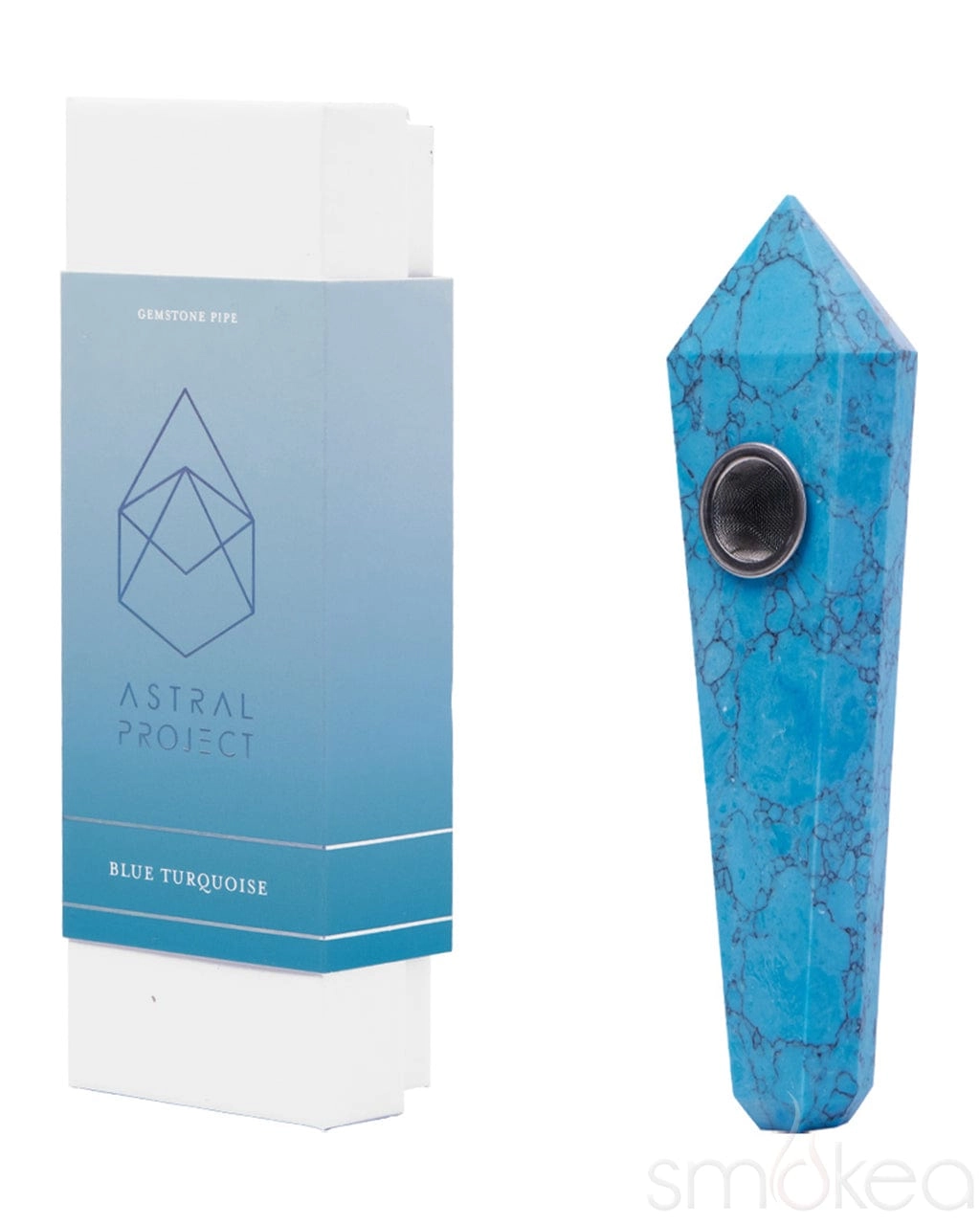 Astral Project Gemstone Jewel Hand Pipe
