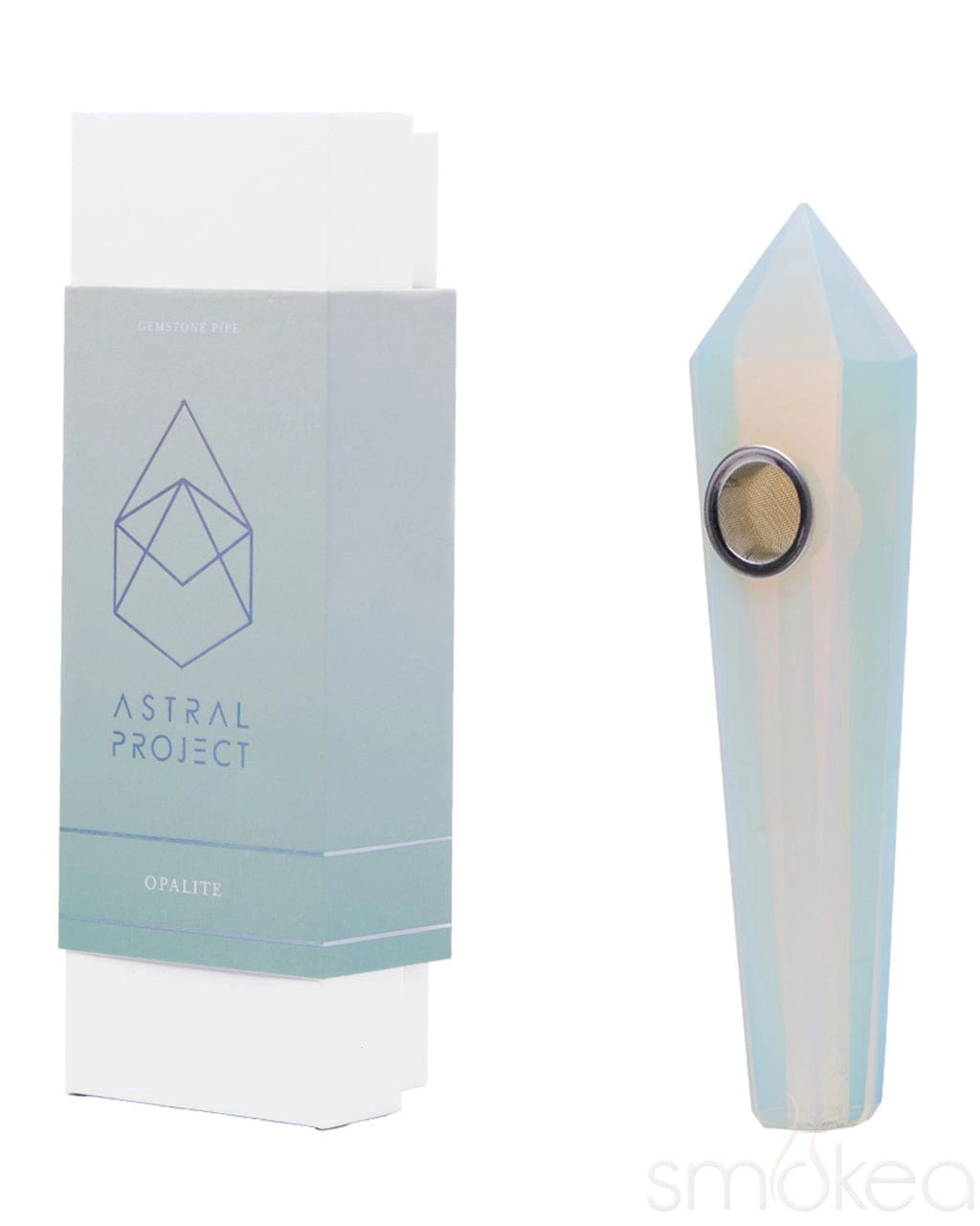 Astral Project Gemstone Jewel Hand Pipe